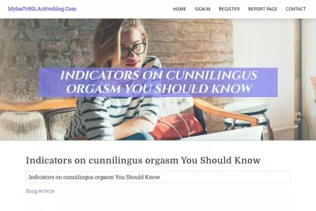 Screenshot of Indicators on cunnilingus orgasm You Should Know